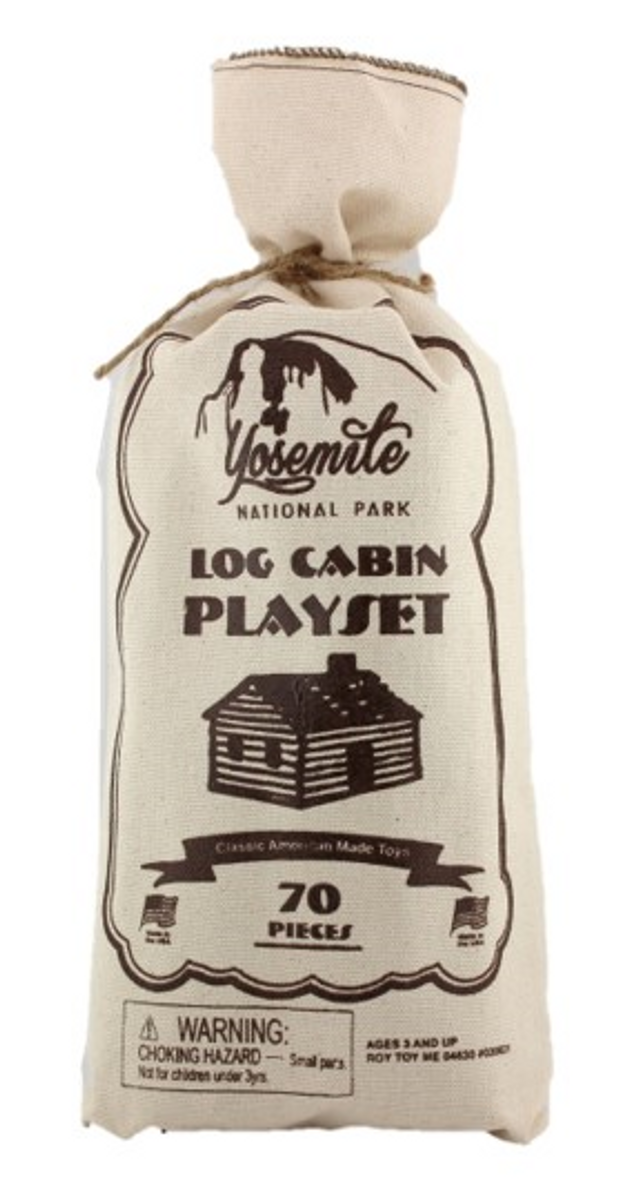 Yosemite Log Cabin Playset Pouch