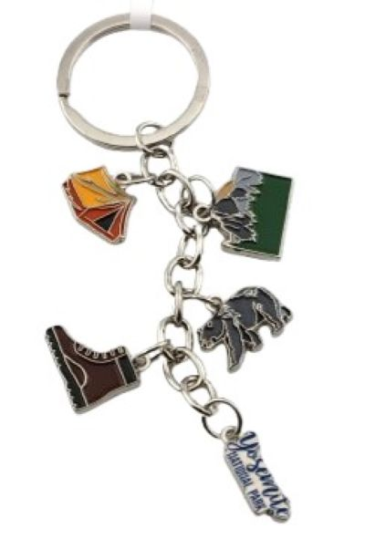 Yosemite Dangle Charms Keychain