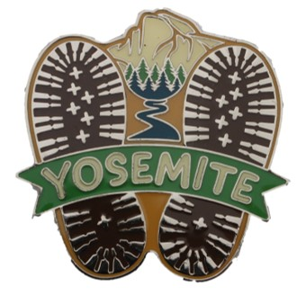 Yosemite Boot Print Magnet
