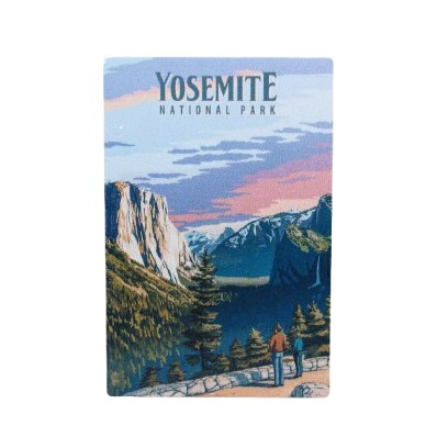 Yosemite Painterly Metal Magnet
