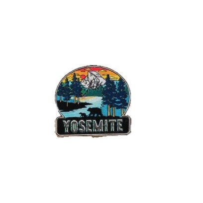 Yosemite Sunset Reflection Pin