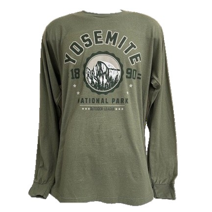 Men's Victory Medallion Half Dome Long Sleeve Tee