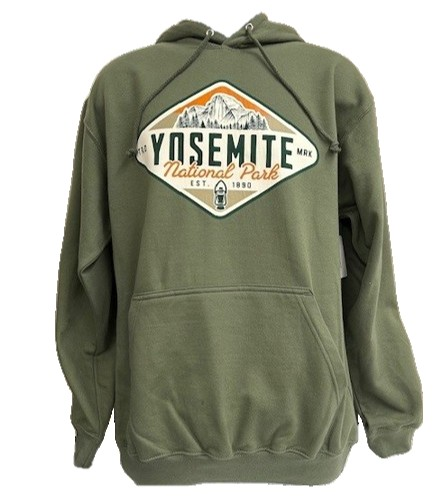Men's Half Dome Diamond Hood Sweatshirt