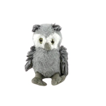 Plush Grey Owl 4.5"