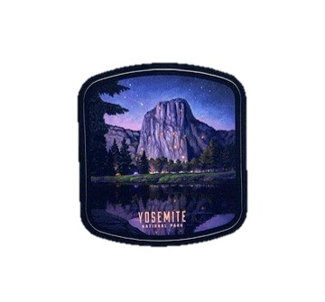 El Capitan  Overnight Sticker