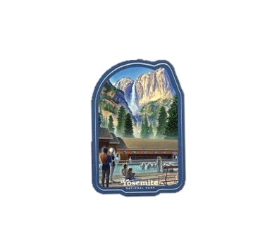 Yosemite Falls W/Pool Sticker