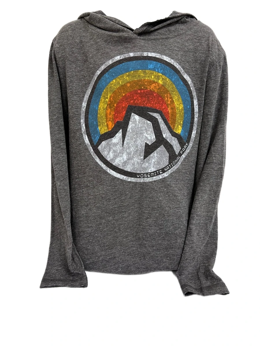 Youth Spiral Half Dome Long Sleeve Hooded Tee