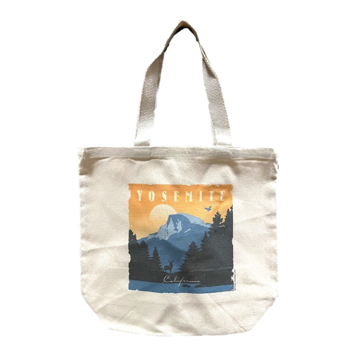 Half Dome Canvas Tote Bag