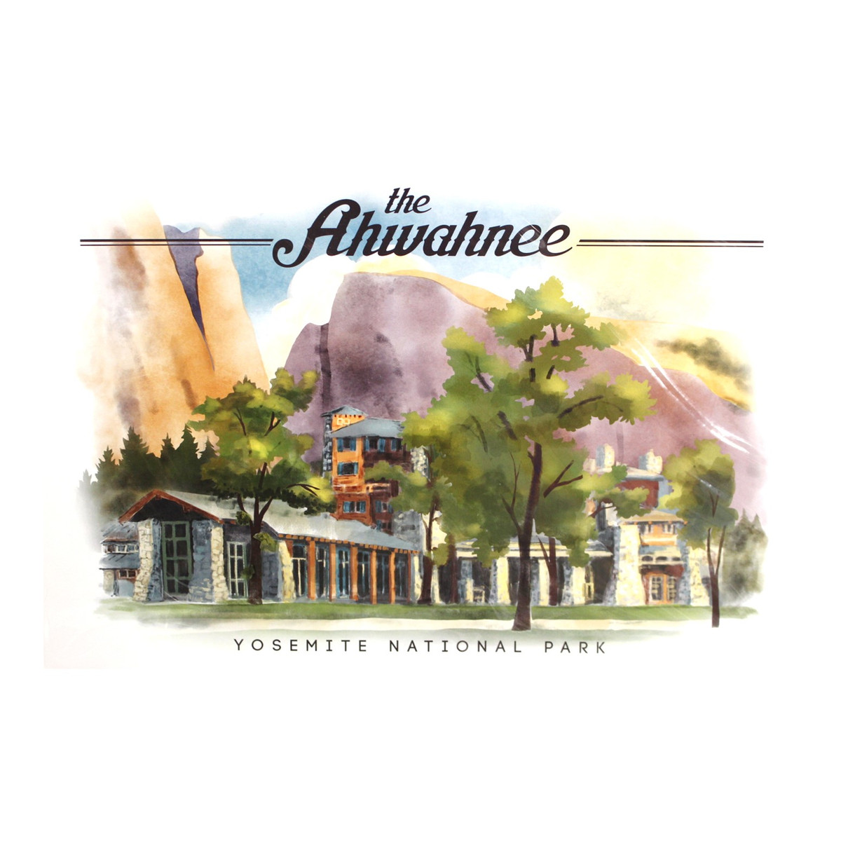 The Ahwahnee Poster 12X18