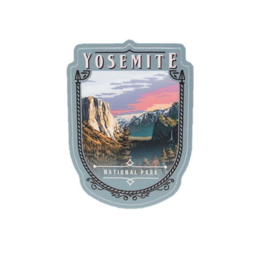 Yosemite Painterly Sticker - Large