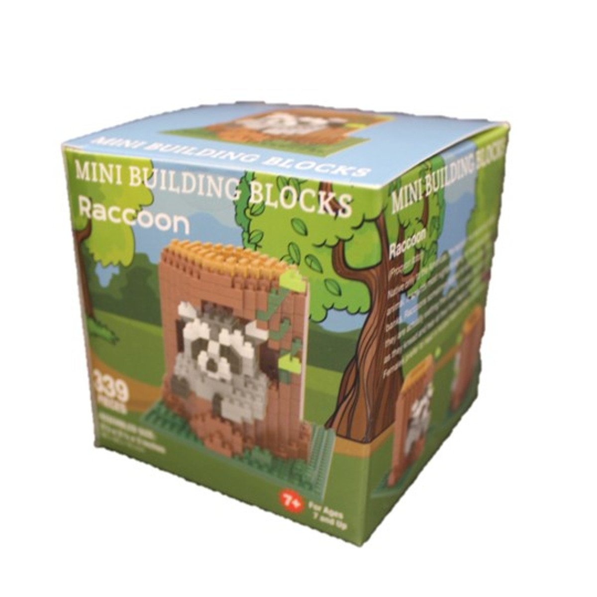 Mini Blocks - Raccoon