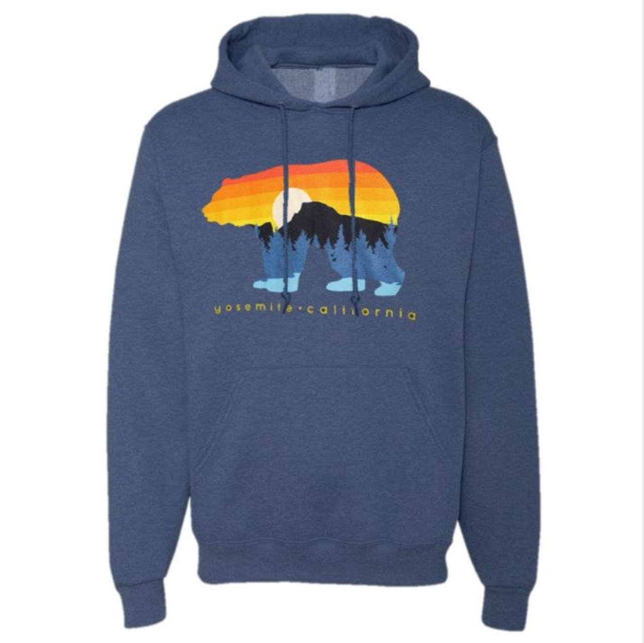 【DEARMINE】Baret Heavy Sweatshirt Men's Half Dome Bear Sweatshirt - Yosemite Online Store