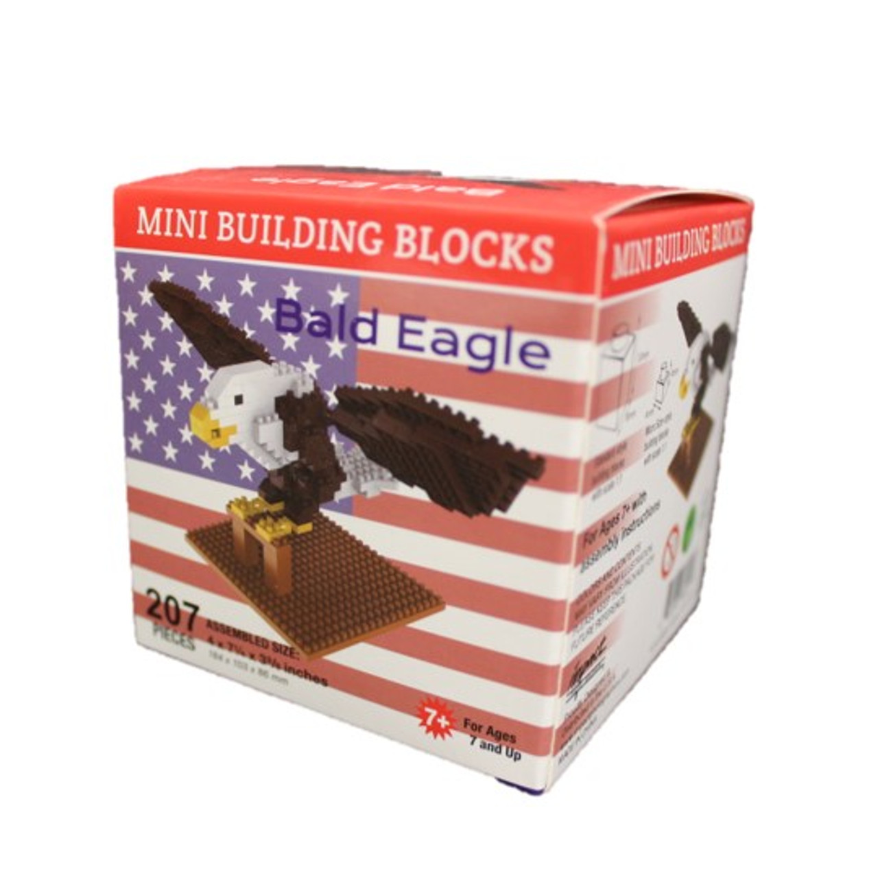 Bald Eagle Mini Building Blocks