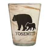 Marble Bear Yosemite Shot Glass