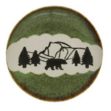 Yosemite Bear Walk Pottery Plate