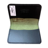 Half Dome Leather Card Holder - Fern