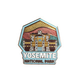 The Ahwahnee Irid Pattern Pin