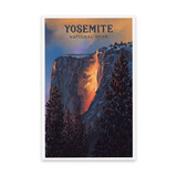 Horsetail "Firefall" Poster  8X12