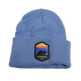 Bear Walking Colors Cuff Beanie