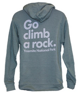 Go Climb A Rock Sweatshirt HEATHER GREEN