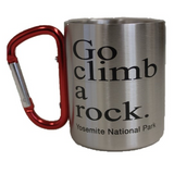 Go Climb A Rock Carabiner Cup