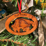 Half Dome Wood Ornament