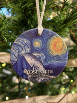 Yosemite Starry Night Ornament