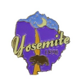 Yosemite 1890 Bear Falls Pin
