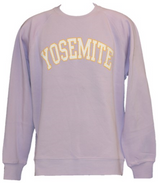 Yosemite Curved Name Crew Sweatshirt