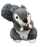 Plush Grey Squirrel 7"