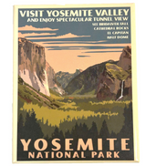 Valley View Poster Magnet