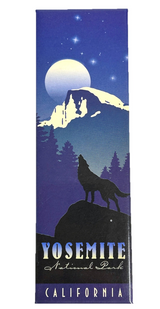 Half Dome Coyote Night Magnet