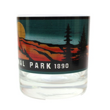 Half Dome Split Circle Whisky Glass