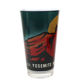 Half Dome Split Circle Pint Glass