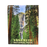 Yosemite Falls Through Trees Magnet