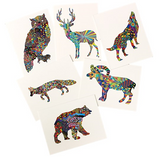 6- Wildlife Notecards 5x4