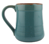 Tankard Half Dome Plaque Stoneware Mug