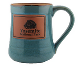 Tankard Half Dome Plaque Stoneware Mug