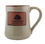 Tankard Half Dome Plaque Stoneware Mug