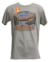 Tunnel View Line Swirls Tee