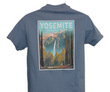 Yosemite Falls Poster Tee