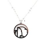 Half Dome Silver Necklace