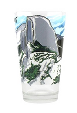 Handscape Half Dome Yosemite Pint Glass