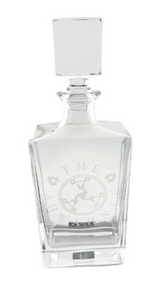 Ahwahnee Glass Rectangle Decanter