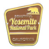 Yosemite Sign Walking Stick Pin