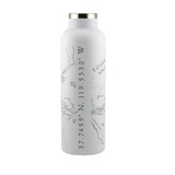 Yosemite Map Water Bottle