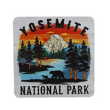Yosemite Sunset Reflection Magnet