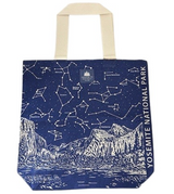 Constellations Yosemite Canvas Tote