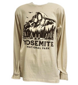 Men's Half Dome Scenic Long Sleeve Tee