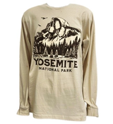 Men's Half Dome Scenic Long Sleeve Tee